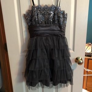Platinum Gray Formal Dress
